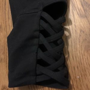 Athleta black crop leggings, size XXS